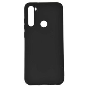 Teleplus Realme 5i Lüks Mat Nano Ekran Koruyucu Bordo Silikon Cep Telefonu Kılıf