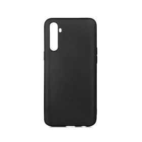 Teleplus Realme 6 Pro Mat Tpu Siyah Nano Ekran Koruyucu Silikon Cep Telefonu Kılıf
