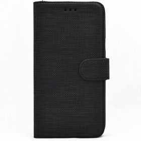Teleplus Realme 6i Kumaş Spor Standlı Cüzdan Lacivert Kılıf