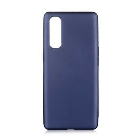 Teleplus Realme 7 Lüks Mat Nano Ekran Koruyucu Lacivert Silikon Cep Telefonu Kılıf