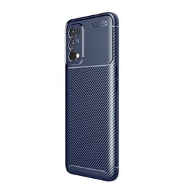 Teleplus Realme 7 Pro Negro Karbon Dokulu Silikon Siyah Kılıf