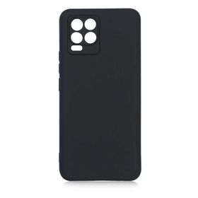 Teleplus Realme 8 Pro Kılıf Kamera Korumalı Lüks Mat Silikon Kırmızı + Nano Ekran Koruyucu Kılıf