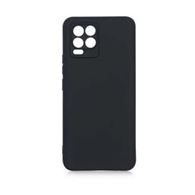 Teleplus Realme 8 Pro Kılıf Kamera Korumalı Lüks Mat Silikon Kırmızı + Nano Ekran Koruyucu Kılıf