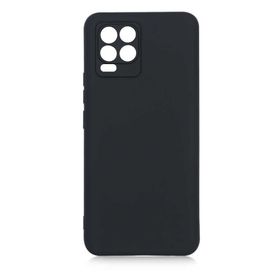 Teleplus Realme 8 Pro Kılıf Kamera Korumalı Lüks Mat Silikon Kırmızı + Nano Ekran Koruyucu Kılıf