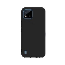 Teleplus Realme C11 2021 Mat Lüks Silikon Siyah Kılıf