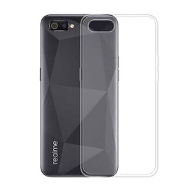 Teleplus Realme C2 Lüks Mat Kırmızı Nano Ekran Koruyucu Silikon Cep Telefonu Kılıf