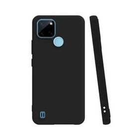 Teleplus Realme C21Y Biye Mat Silikon Lacivert Kılıf