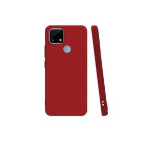 Teleplus Realme C25S Lacivert Biye Mat Silikon Kılıf