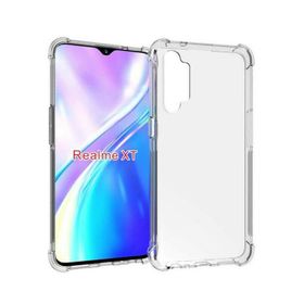 Teleplus Realme XT Darbe Korumalı Silikon Şeffaf Kılıf