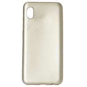 Teleplus Samsung Galaxy A01 Core Lüks Premier Rose Gold Silikon Cep Telefonu Kılıf