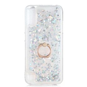 Teleplus Samsung Galaxy A01 Milce Yüzüklü Sulu Silikon Pembe Kılıf