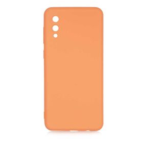 Teleplus Samsung Galaxy A02 Kamera Korumalı İçi Kadife Silikon Siyah Kılıf