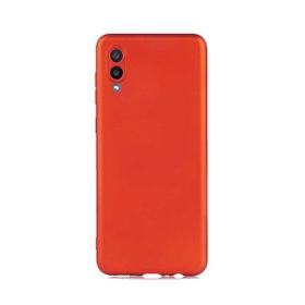 Teleplus Samsung Galaxy A02 Lüks Mat Kamera Korumalı Gold Nano Ekran Koruyucu Silikon Cep Telefonu Kılıf