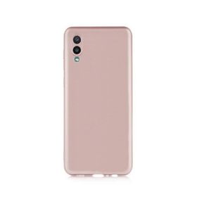 Teleplus Samsung Galaxy A02 Lüks Mat Kamera Korumalı Gold Nano Ekran Koruyucu Silikon Cep Telefonu Kılıf