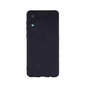 Teleplus Samsung Galaxy A02 Lüks Mat Kamera Korumalı Gold Silikon Kılıf