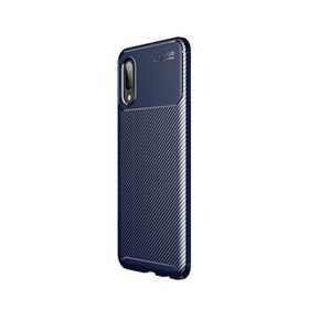 Teleplus Samsung Galaxy A02 Negro Karbon Silikon Siyah Cep Telefonu Kılıfı