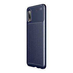 Teleplus Samsung Galaxy A02 Negro Karbon Silikon Siyah Cep Telefonu Kılıfı