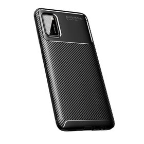 Teleplus Samsung Galaxy A02s Karbon Dokulu Silikon Kılıf