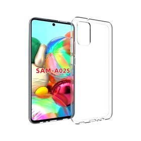 Teleplus Samsung Galaxy A02S Lüks Tpu Şeffaf Silikon Cep Telefonu Kılıf