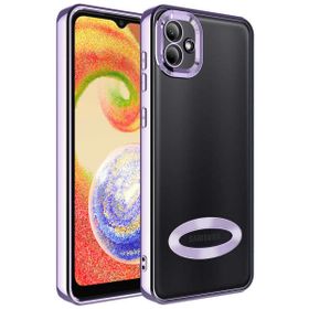 Teleplus Samsung Galaxy A03 Kamera Korumalı Omega Lazer Silikon Gümüş Kılıf
