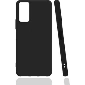 Teleplus Samsung Galaxy A03s Biye Mat Silikon Siyah Kılıf
