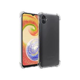 Teleplus Samsung Galaxy A04 Darbe Korumalı Silikon Şeffaf Kılıf