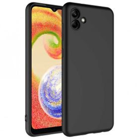 Teleplus Samsung Galaxy A04 Kamera Korumalı Mara Lansman Silikon Kırmızı Kılıf