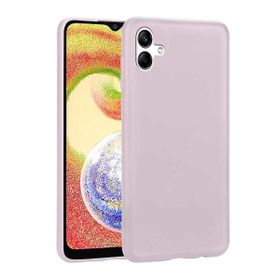 Teleplus Samsung Galaxy A04 Lüks Premier Silikon Kırmızı Kılıf