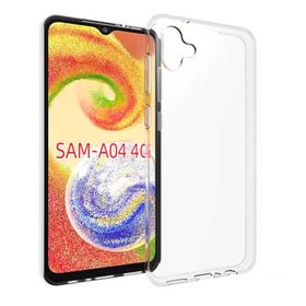 Teleplus Samsung Galaxy A04 Lüks Tpu Silikon Şeffaf Kılıf