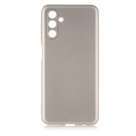 Teleplus Samsung Galaxy A04S Kamera Korumalı Premier Silikon Gold Kılıf