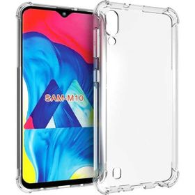 Teleplus Samsung Galaxy A10 Darbe Korumalı Silikon Şeffaf Nano Ekran Koruyucu Kılıf