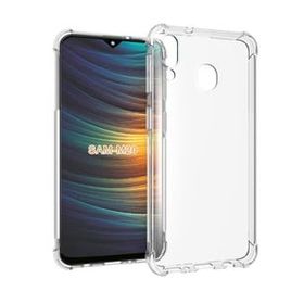 Teleplus Samsung Galaxy A10S Darbe Korumalı Silikon Şeffaf Nano Ekran Koruyucu Cep Telefonu Kılıfı