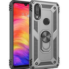 Teleplus Samsung Galaxy A10s Kılıf Vega Yüzüklü Tank Kapak Gold + Nano Ekran Koruyucu Kılıf