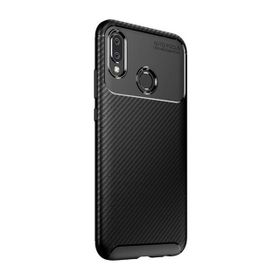 Teleplus Samsung Galaxy A10s Negro Karbon Tam Kapatan Cam Siyah Silikon Kılıf