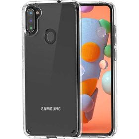 Teleplus Samsung Galaxy A11 Lüks Silikon Şeffaf Kılıf