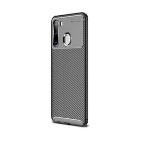 Teleplus Samsung Galaxy A11 Negro Karbon Lacivert Nano Ekran Koruyucu Silikon Cep Telefonu Kılıf