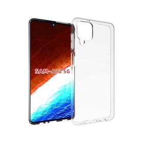 Teleplus Samsung Galaxy A12 Lüks Tpu Şeffaf Silikon Cep Telefonu Kılıf