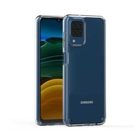 Teleplus Samsung Galaxy A12 Nano Ekran Koruyucu Ve Coss Hybrid Sert Silikon Şeffaf Cep Telefonu Kılıfı