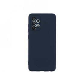 Teleplus Samsung Galaxy A13 4G Kamera Korumalı Liquid Lansman Mara Silikon Turuncu Kılıf