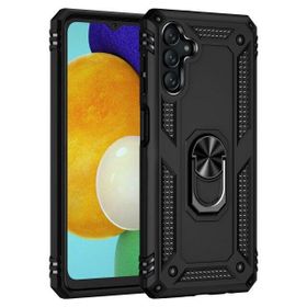 Teleplus Samsung Galaxy A13 5G Vega Yüzüklü Tank Silikon Siyah Kılıf