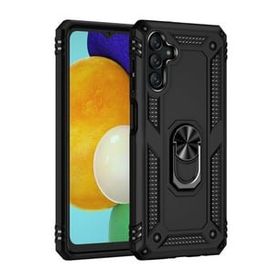 Teleplus Samsung Galaxy A13 5G Vega Yüzüklü Tank Silikon Siyah Kılıf