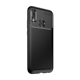 Teleplus Samsung Galaxy A20s Negro Karbon Kahverengi Silikon Kılıf