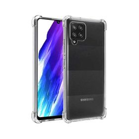 Teleplus Samsung Galaxy A22 4G Darbe Korumalı Nitro Silikon Şeffaf Kılıf