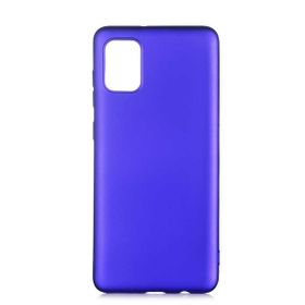 Teleplus Samsung Galaxy A31 Lüks Mat Kırmızı Silikon Cep Telefonu Kılıf
