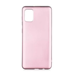 Teleplus Samsung Galaxy A31 Lüks Mat Kırmızı Silikon Cep Telefonu Kılıf