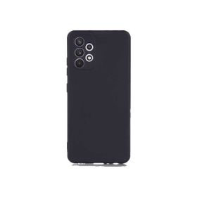 Teleplus Samsung Galaxy A32 4g Kamera Korumalı Lüks Mat Siyah Nano Ekran Koruyucu Silikon Cep Telefonu Kılıf