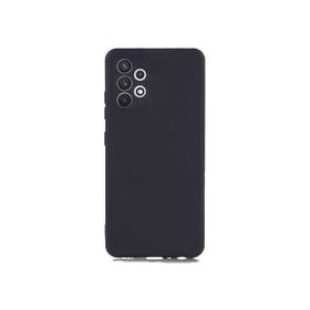 Teleplus Samsung Galaxy A32 4g Kamera Korumalı Lüks Mat Siyah Nano Ekran Koruyucu Silikon Cep Telefonu Kılıf