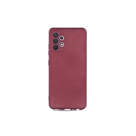 Teleplus Samsung Galaxy A32 4g Kamera Korumalı Lüks Mat Siyah Nano Ekran Koruyucu Silikon Cep Telefonu Kılıf