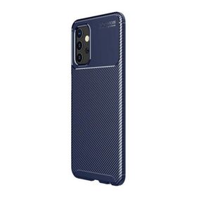 Teleplus Samsung Galaxy A32 4g Karbon Dokulu Negro Lacivert Silikon Cep Telefonu Kılıf