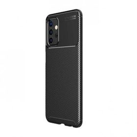 Teleplus Samsung Galaxy A32 4G Karbon Dokulu Negro Silikon Kahverengi Kılıf
